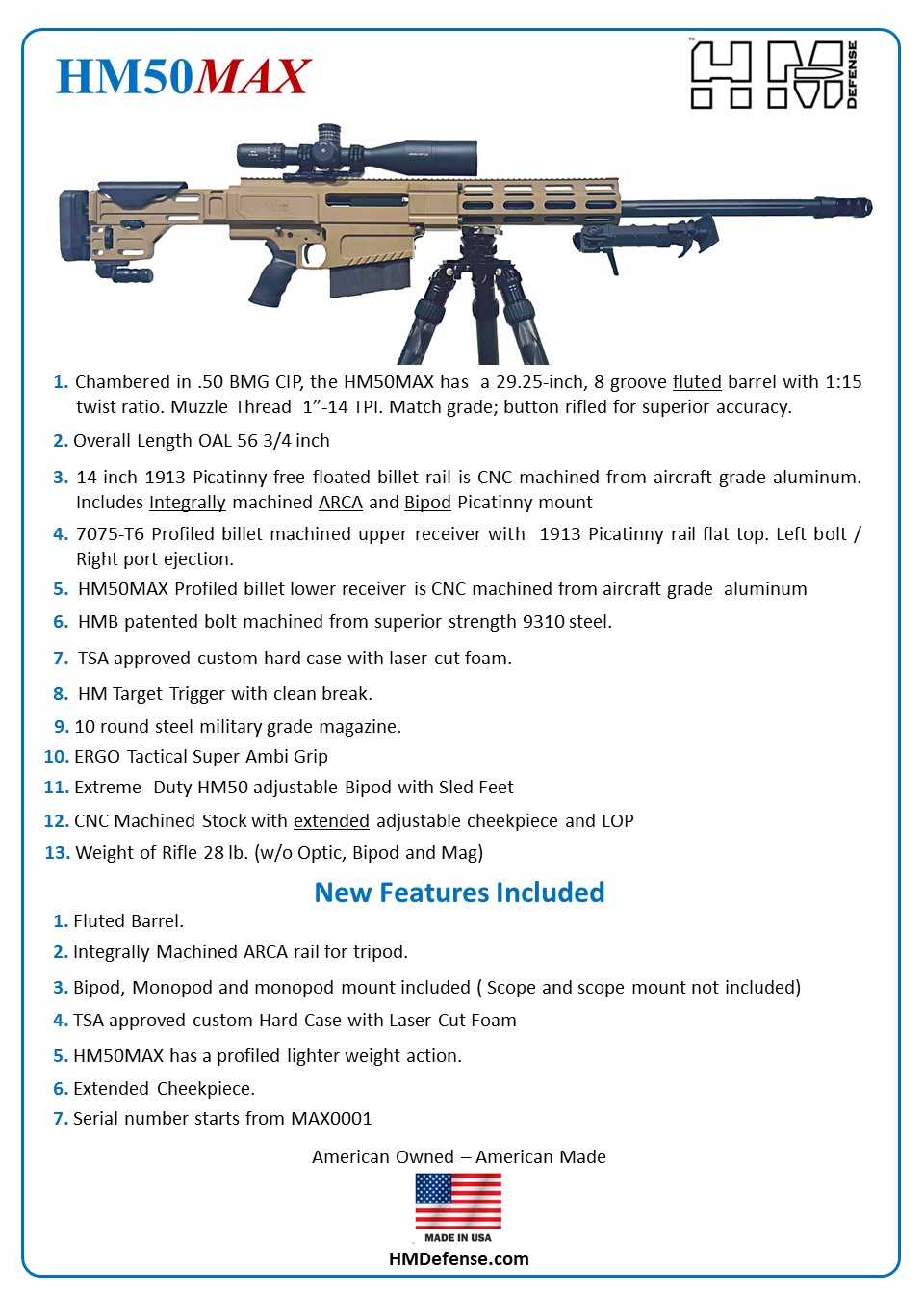 HM50MAX 50 BMG SNIPER RIFLE-5